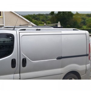 Рейлинги Skyport (серые) для Nissan Primastar 2002-2014гг. Рейлинги Skyport (серые) для Nissan Primastar 2002-2014гг.