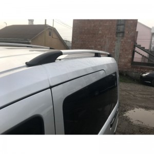 Рейлинги хромированные для Opel Combo 2001-2011гг. с чугунными опорами Рейлинги хромированные для Opel Combo 2001-2011гг. с чугунными опорами