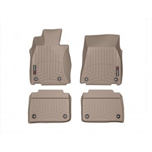 Коврики салона WeatherTech Lexus LS460 AWD 2013-, Бежевые Коврики салона WeatherTech Lexus LS460 AWD 2013-, Бежевые