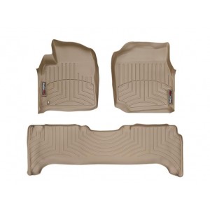 Коврики салона WeatherTech Lexus LX470, Бежевые Коврики салона WeatherTech Lexus LX470, Бежевые