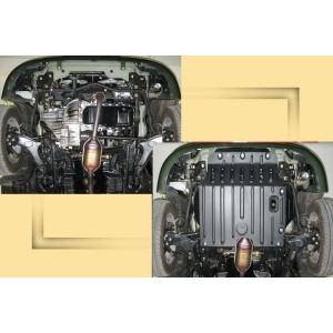 GEELY CK с 2007г. Защита моторного отсека GEELY CK с 2007г. Защита моторного отсека