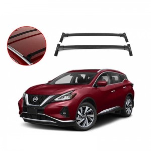 Багажник OEM под оригинал на Nissan Murano 2015-2019 Black, с штатными местами в интегрированных рейлингах Багажник OEM под оригинал на Nissan Murano 2015-2019 Black, с штатными местами в интегрированных рейлингах