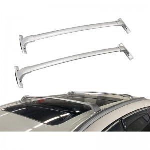 Багажник OEM под оригинал на Nissan Murano 2015-2019 Silver, с штатными местами в интегрированных рейлингах Багажник OEM под оригинал на Nissan Murano 2015-2019 Silver, с штатными местами в интегрированных рейлингах