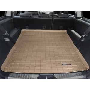 Коврик багажника WeatherTech 41408 Mercedes GL-Class X164 2006-2011, Бежевый до второго ряда Коврик багажника WeatherTech 41408 Mercedes GL-Class X164 2006-2011, Бежевый до второго ряда