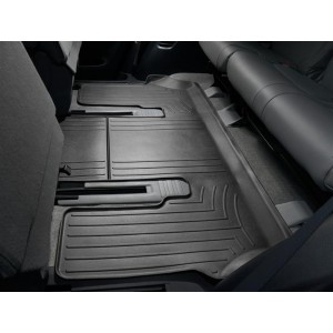 Коврики салона WeatherTech Toyota Sequoia 2008- Platinum, Третий ряд, черный Коврики салона WeatherTech Toyota Sequoia 2008- Platinum, Третий ряд, черный