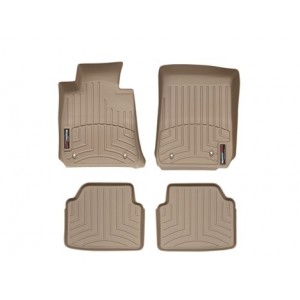 Коврики салона Porsche Macan 2014- WeatherTech 45230-1-3 , Бежевые Коврики салона Porsche Macan 2014- WeatherTech 45230-1-3 , Бежевые
