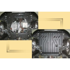 FIAT Sedici 1.6 4x4 МКПП с 2006г. Защита моторного отсека FIAT Sedici 1.6 4x4 МКПП с 2006г. Защита моторного отсека