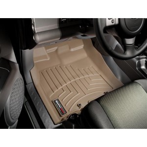 Коврики салона Toyota FJ Cruiser 2007-11 WeatherTech 45311-1-2, Бежевые Коврики салона Toyota FJ Cruiser 2007-11 WeatherTech 45311-1-2, Бежевые