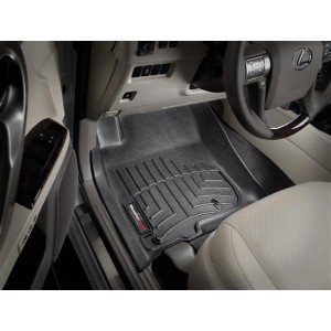 Коврики салона Toyota Land Cruiser 150 Prado до 2013  WeatherTech 44286-1-2, Черные Коврики салона Toyota Land Cruiser 150 Prado до 2013  WeatherTech 44286-1-2, Черные