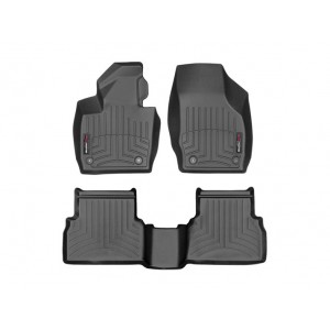 Коврики салона WeatherTech Audi Q3 2015-, Черные Коврики салона WeatherTech Audi Q3 2015-, Черные