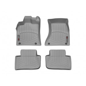Коврики салона Porsche Macan 2014- WeatherTech 46230-1-3 , серые Коврики салона Porsche Macan 2014- WeatherTech 46230-1-3 , серые