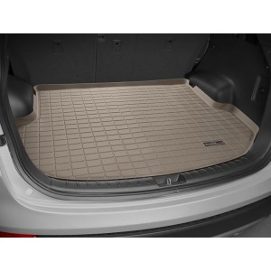 Коврик багажника WeatherTech 41556 Hyundai Santa Fe 2012-, Бежевый до второго ряда Коврик багажника WeatherTech 41556 Hyundai Santa Fe 2012-, Бежевый до второго ряда