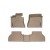 Коврики салона WeatherTech BMW X5 (E70) 2007-2013, Бежевые Коврики салона WeatherTech BMW X5 (E70) 2007-2013, Бежевые