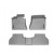 Коврики салона WeatherTech BMW X5 (E70) 2007-2013, Серые Коврики салона WeatherTech BMW X5 (E70) 2007-2013, Серые